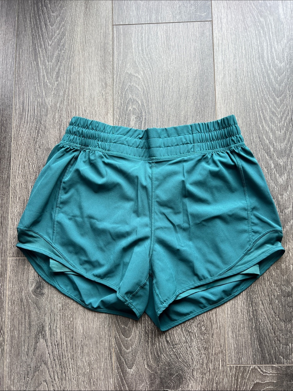 Mondetta Teal Athletic Running Shorts